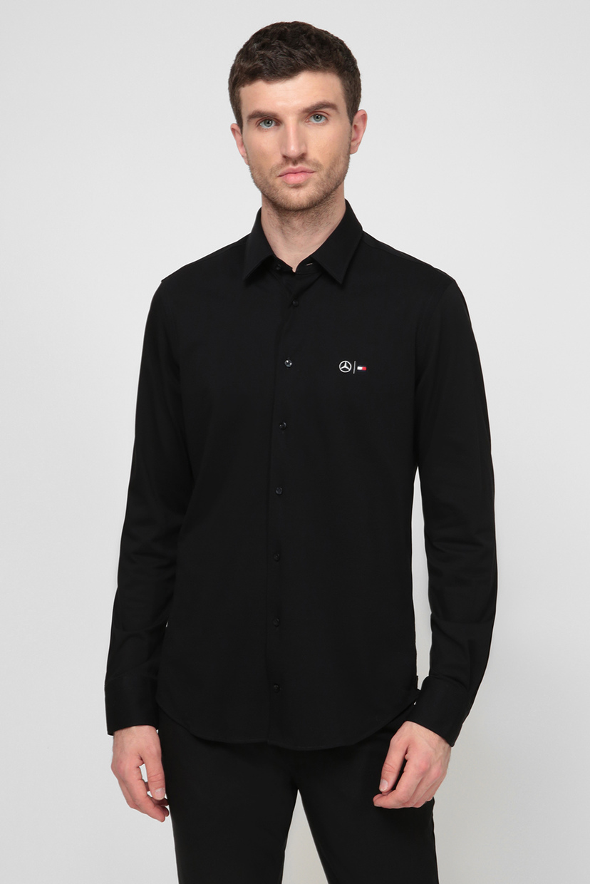 

Мужская черная рубашка Tommy Hilfiger x Mercedes Benz Tommy Hilfiger M TT0TT08307