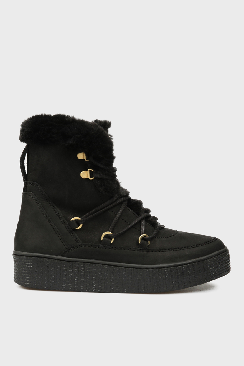 

Женские черные ботинки OUTDOORSY TOMMY METALLIC Tommy Hilfiger 36 FW0FW05285
