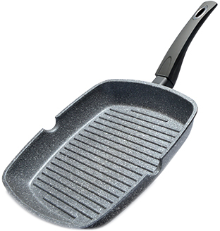 

Сковорода гриль Fissman Grey Stone 28 см (4978)