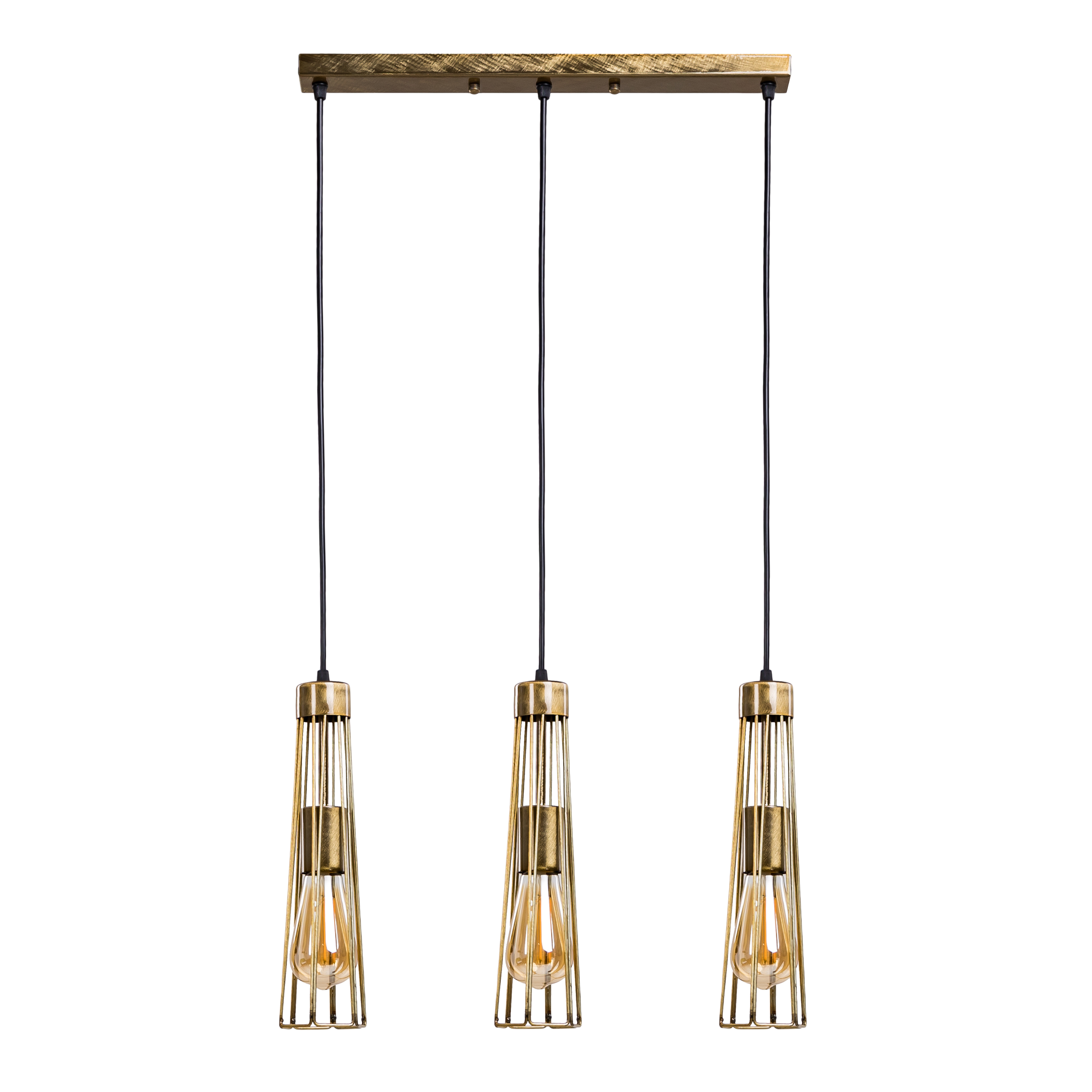 

Люстра подвесная Atma Light серии Halo СD85-450-3 AnticGold