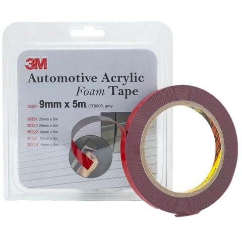 

Скотч двухcторонний 3M GT6008F 9мм х 5м (толщ. 0.8мм)