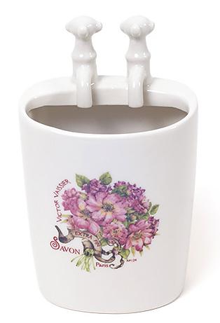 

Подставка SAVON 6.5х11.5см для зубных щеток, фарфор Bona BD-855-122