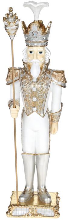 

Фигура декоративная Щелкунчик Whiteamp;Gold 19х15.4х66.5см Bona BD-838-294