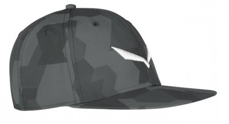 

Кепка Salewa Puez Camou Flat Cap Чорний (1054-013.002.4379)