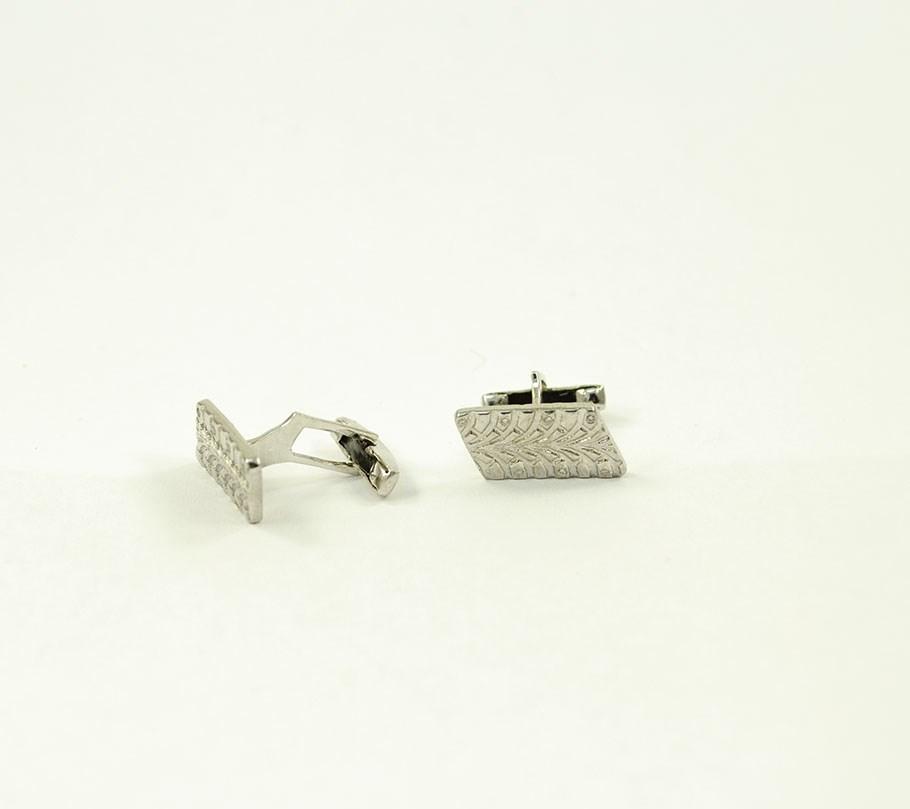 

Запонки мужские Maxi Silver 4814