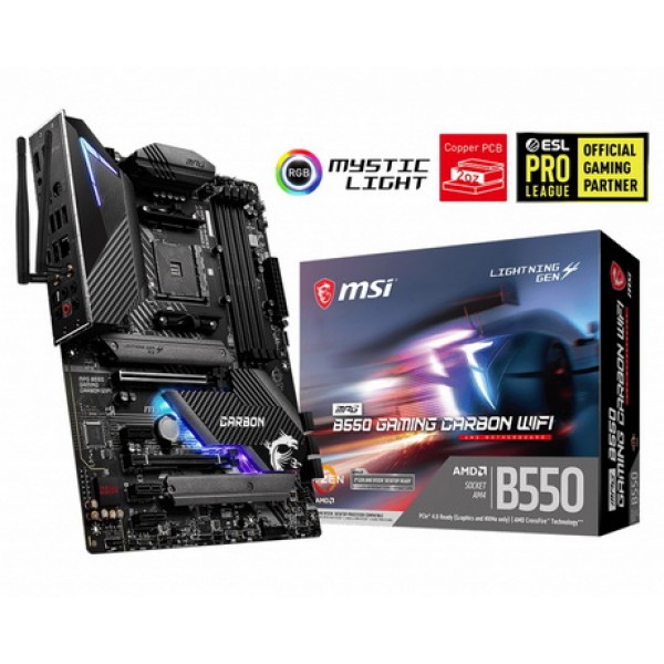 

MSI MPG B550 Gaming Carbon WiFi Socket AM4