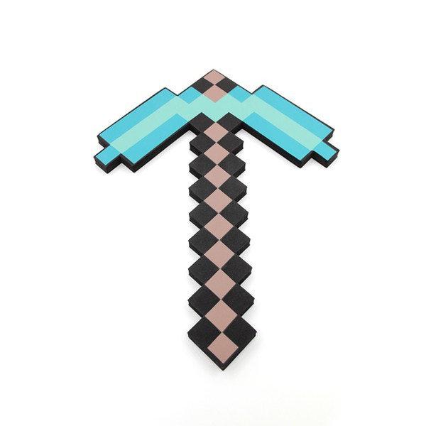 Кирка игрушка Minecraft Eva алмазная кирка Майнкрафт – фото, отзывы ...