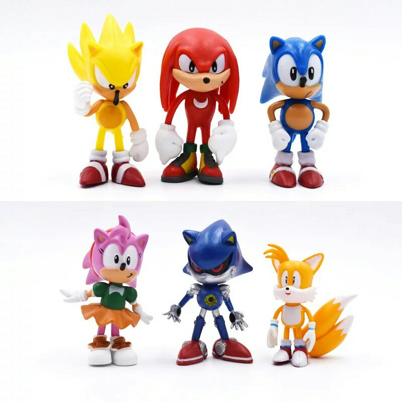 

Игровой набор Super Sonic первое поколение Супер Соник и его друзья (Ежик Super Sonic)