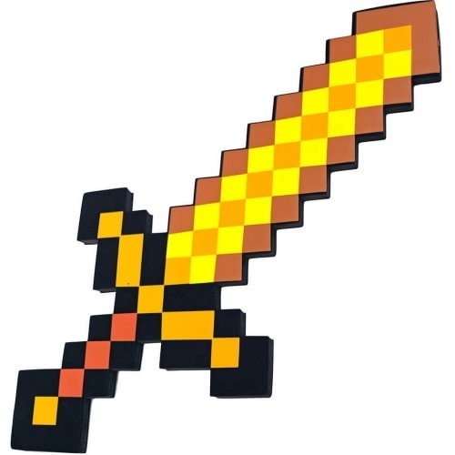 

Меч игрушка Minecraft Eva золотой меч майнкрафт