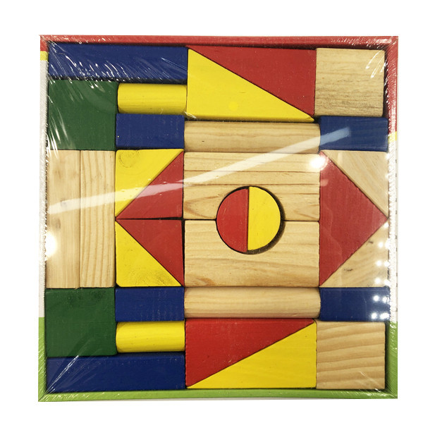 

Конструктор деревянный сортер Wooden Block Set фигурки 31 деталь (620)
