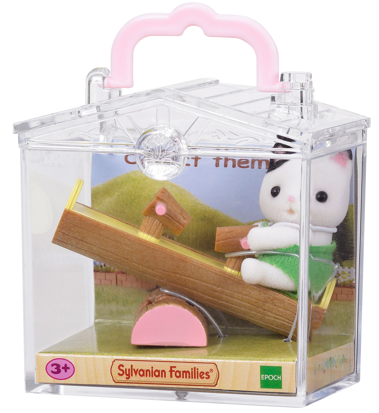 

Котенок на качеле в пластиковом сундучке, Sylvanian Families (12-72092)