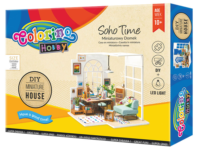 

Набор миниатюрный дом Soho Time, Colorino (12-71135)
