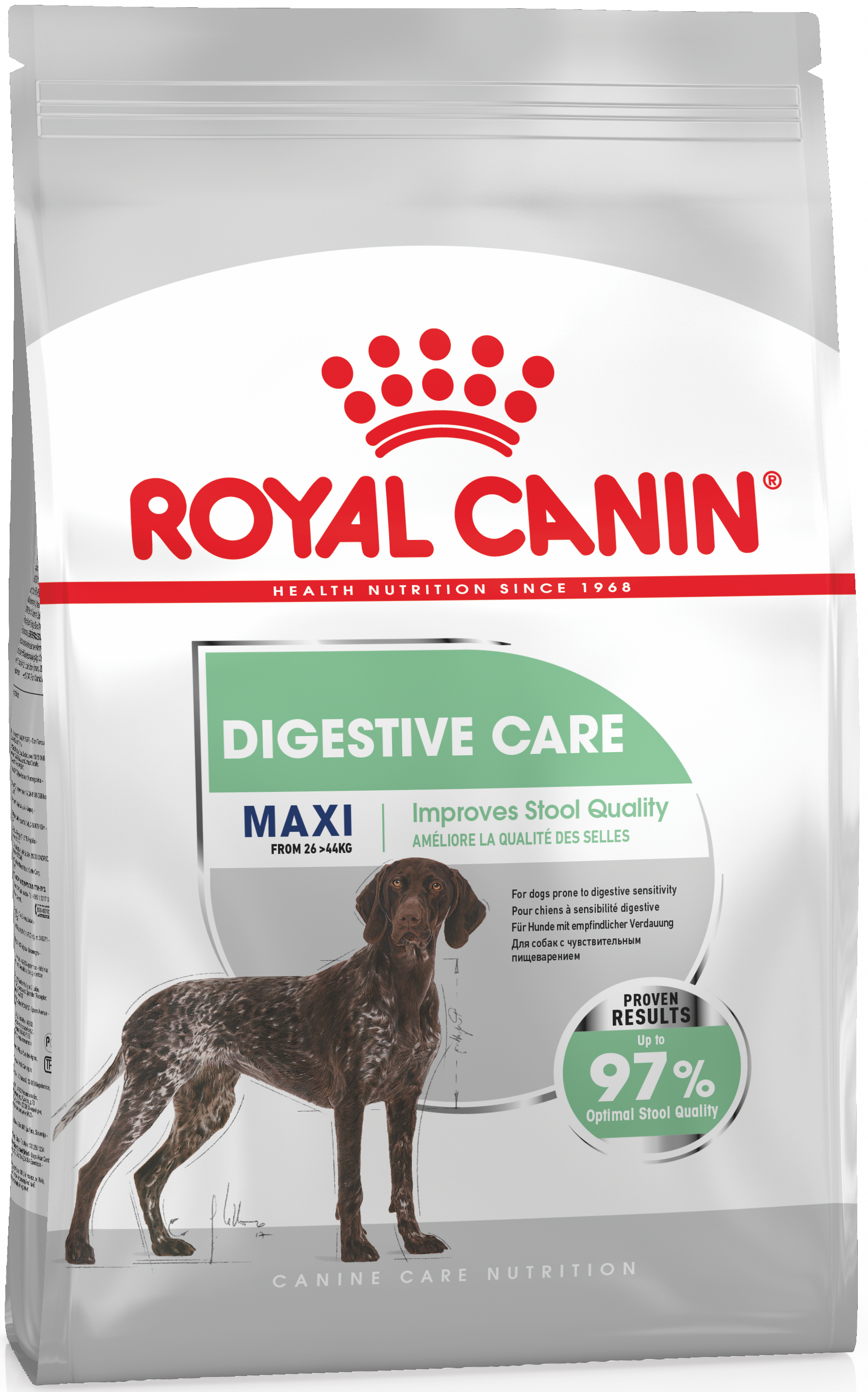 

Сухой корм Royal Canin Maxi Digestive Care для собак крупных пород c чувствительной пищеварительной системой от 15 месяцев, 10 кг