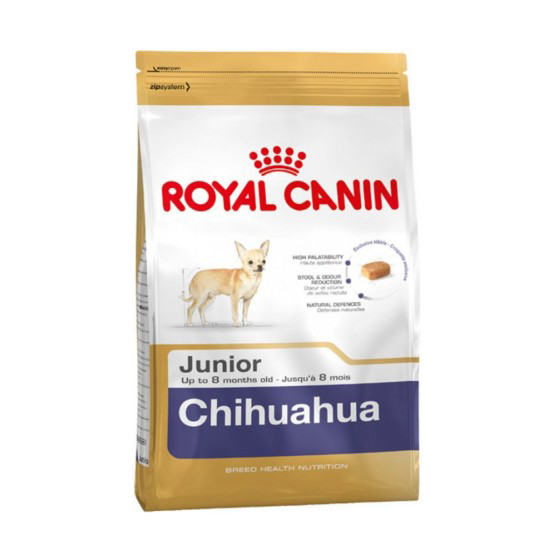 

Сухой корм Royal Canin Chihuahua Junior для щенков до 8 месяцев, 1.5 кг