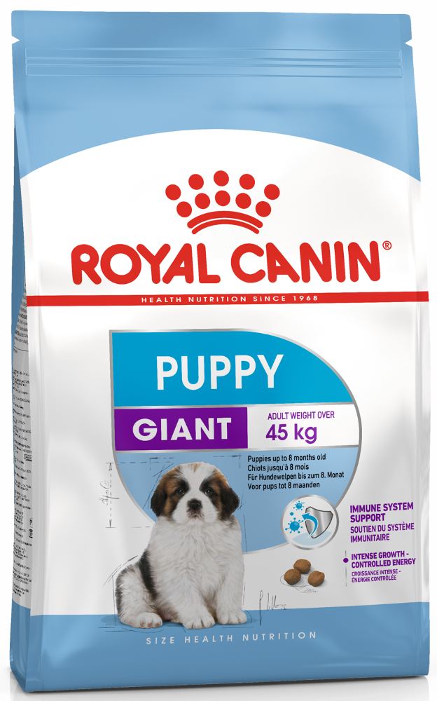 

Сухой корм Royal Canin Giant Puppy для щенков гигантских пород до 8 месяцев, 15 кг