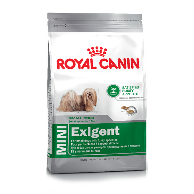 

Сухой корм Royal Canin Mini Exigent для привередливых собак мелких пород старше 10 месяцев, 1 кг