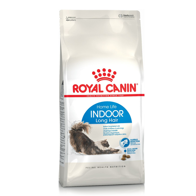 

Сухой корм Royal Canin Indoor Long Hair для длинношерстных котов от 1 до 7 лет живущих в помещении, 2 кг