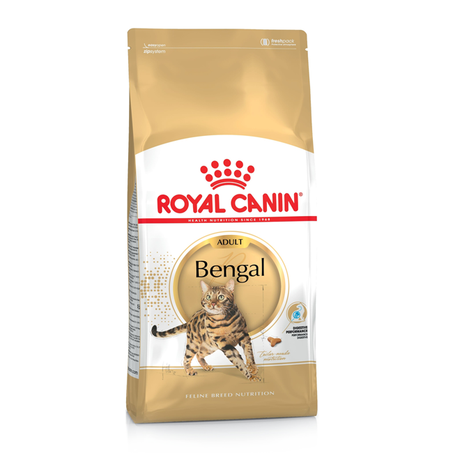 

Сухой корм Royal Canin Bengal Adult для котов породы Бенгальская от 12 месяцев, 10 кг