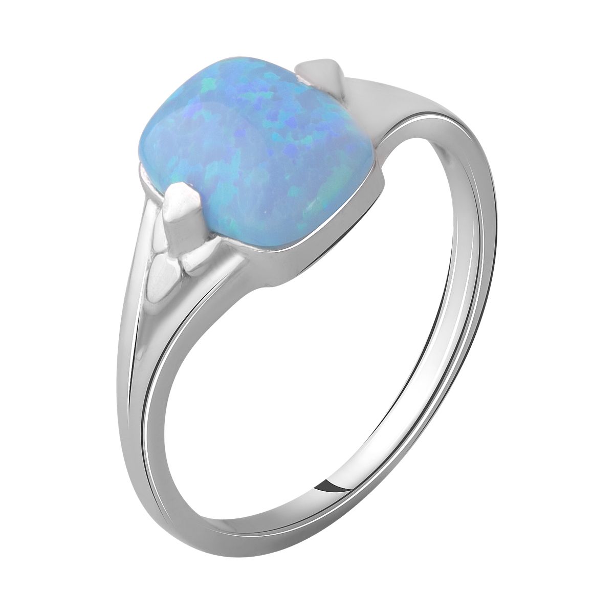 

Серебряное кольцо с опалом 1.14ct 17 размер