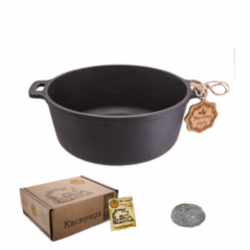 

Кастрюля чугунная литая S&T V4 (4л)