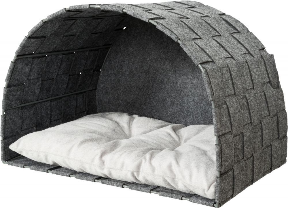 

Домик мягкое место "Cave Lennie" Trixie 45см х 30см х 30см серый (TX-36276)