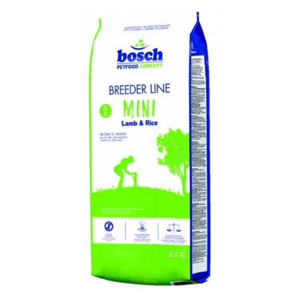 

Сухой корм для собак Bosch Breeder Mini ягнёнок и рис 20 кг