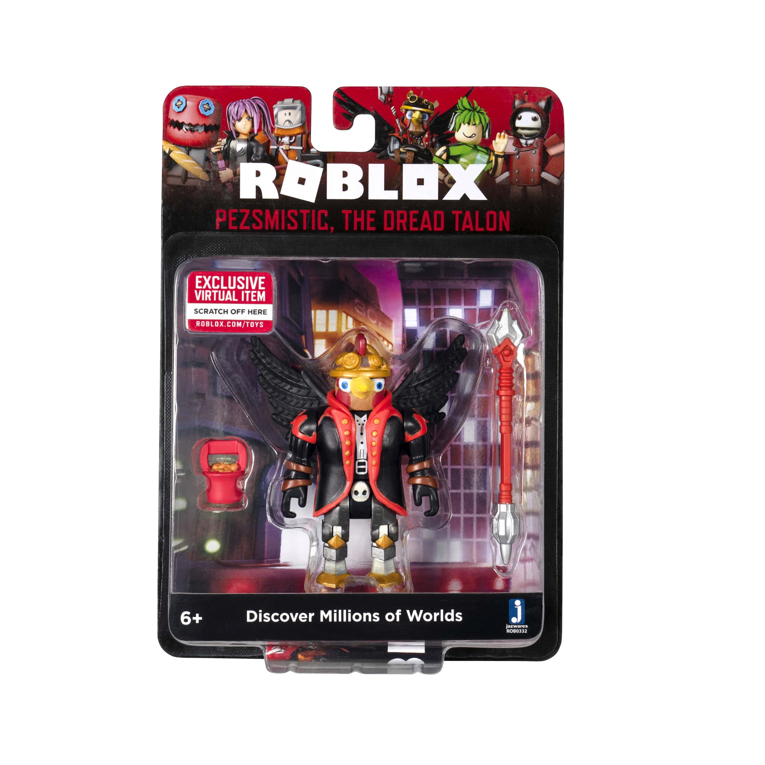 

Роблокс игровая фигурка the Dread Talon W8 Jazwares Roblox Core Figures PeZsmistic (ROB0332)