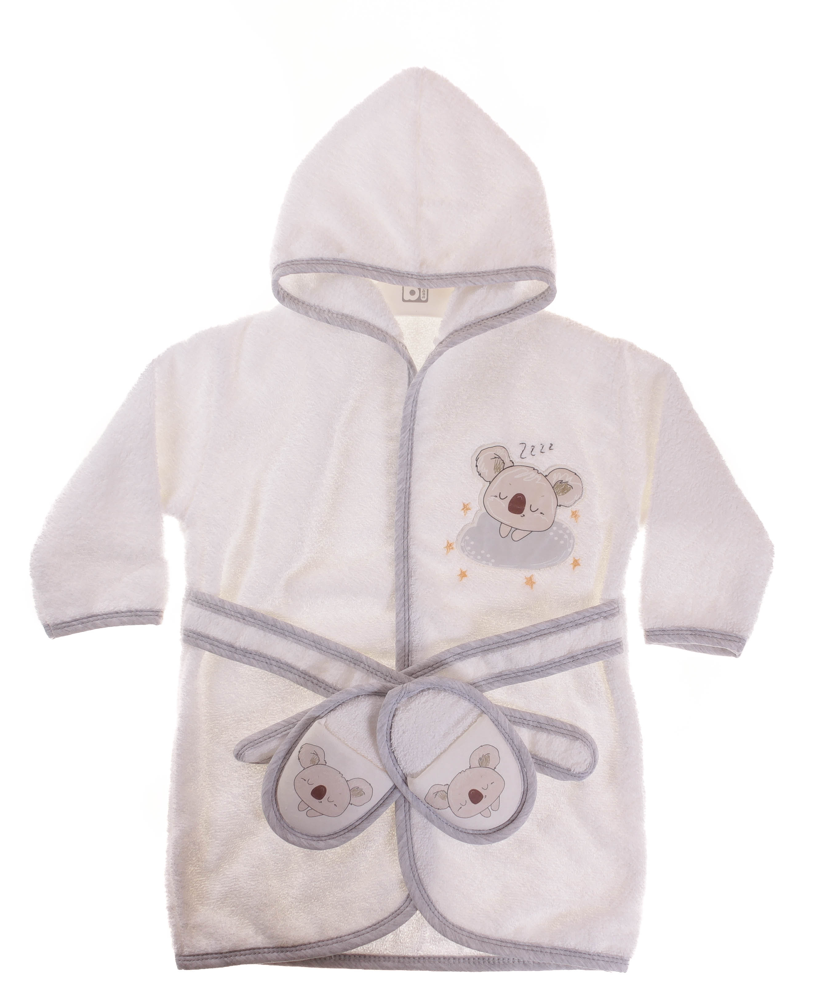 

Халат 2 ед. Bibaby Кремовый 86 см 66270 (515154)