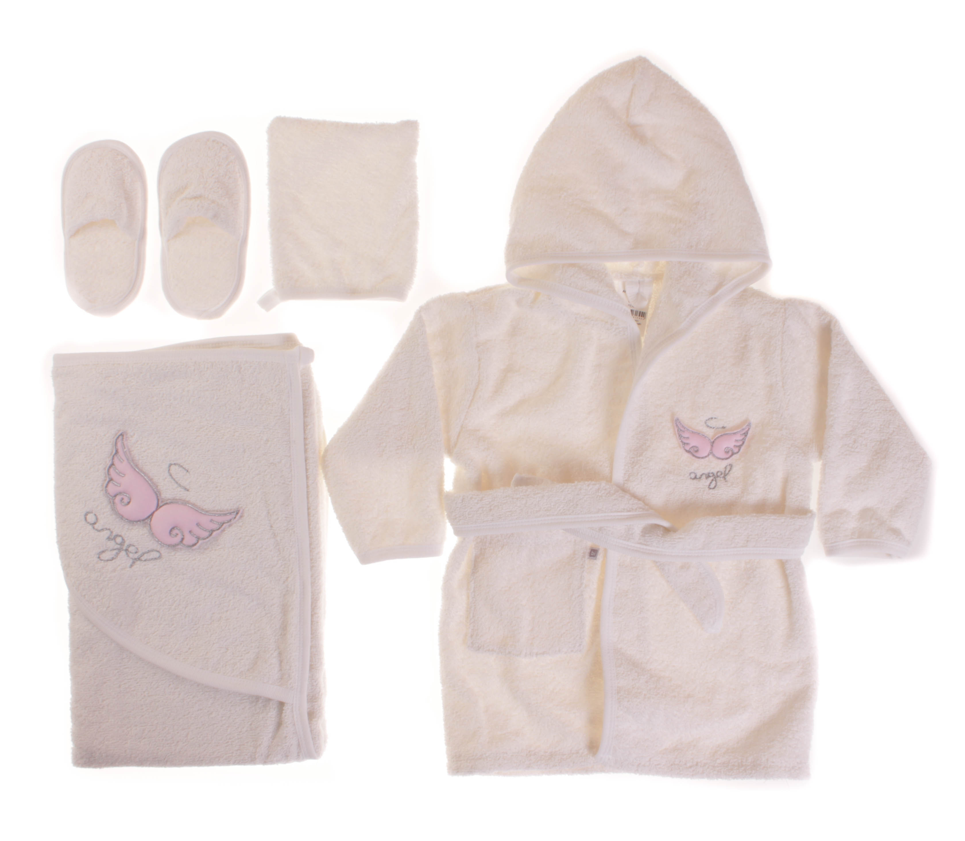

Халат 3 ед. Bibaby Кремовый 86 см 66259 (516745)