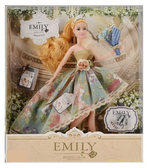 

Кукла Эмили Emily Fashion Classics с пышными волосами в красивом платье 30см вид 7