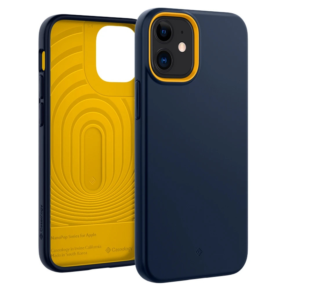 

Чехол Caseology Nano Pop для iPhone 12 / 12 Pro Blueberry Navy