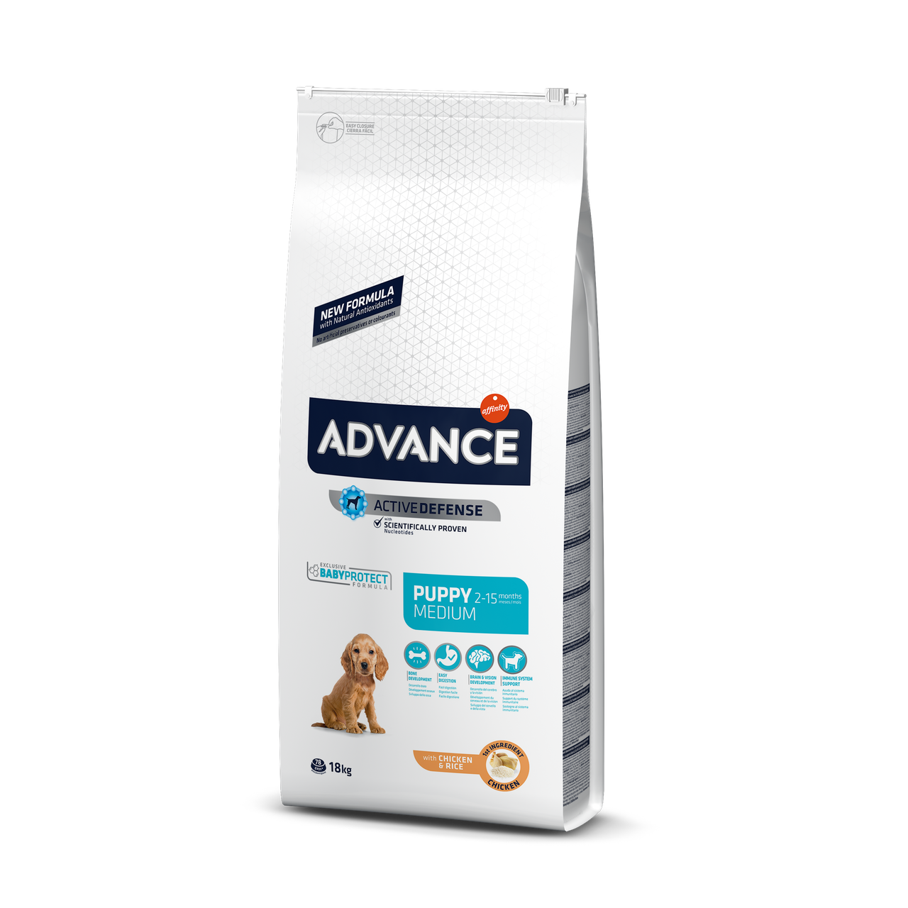 

Сухой корм Advance (Эдванс) Dog Medium Puppy для щенков средних пород 18 кг