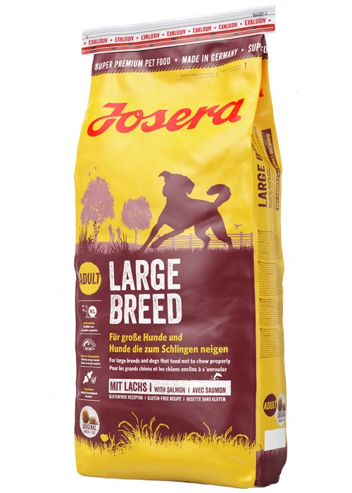 

Сухой корм Josera Dog Large Breed 26/14 для взрослых собак крупных пород (птица) 15 кг