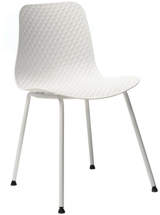 

Стул пластиковый Vetro Mebel P-02 Белый (P-02-white)