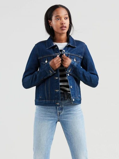 

Джинсовая куртка Levi's Original Trucker Clean Dark 29945-0036, Джинсовая куртка Levi's Original Trucker Clean Dark 29945-0036 M