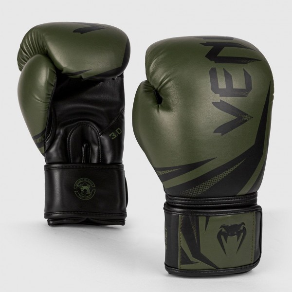 

Боксерские перчатки Venum Original Challenger 3.0 (16oz) Хаки с черным