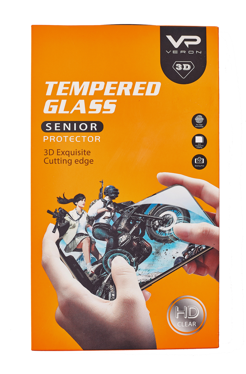 

Защитное стекло Veron Tempered Glass Senior Edition для iPhone ( айфон ) 12 Pro Max Black - Черное (Y491)
