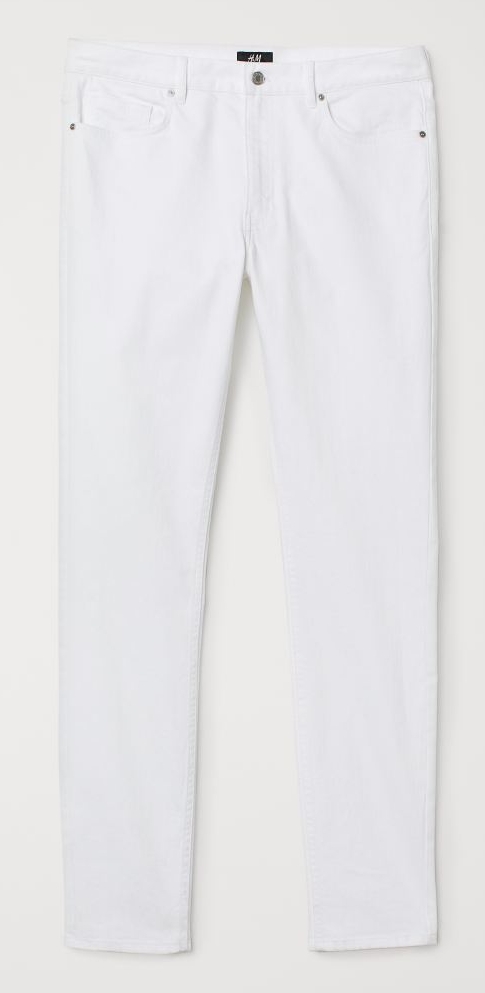 

Джинсы H&M 060732188 33/30 Белые