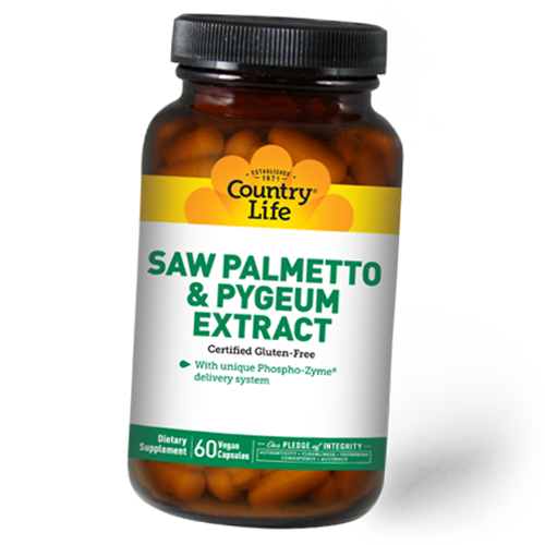 

Saw Palmetto & Pygeum Extract Country Life 60вегкапс (71124009)