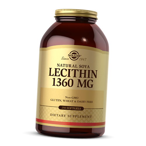 

Lecithin 1360 Solgar 250гелкапс (72313002)