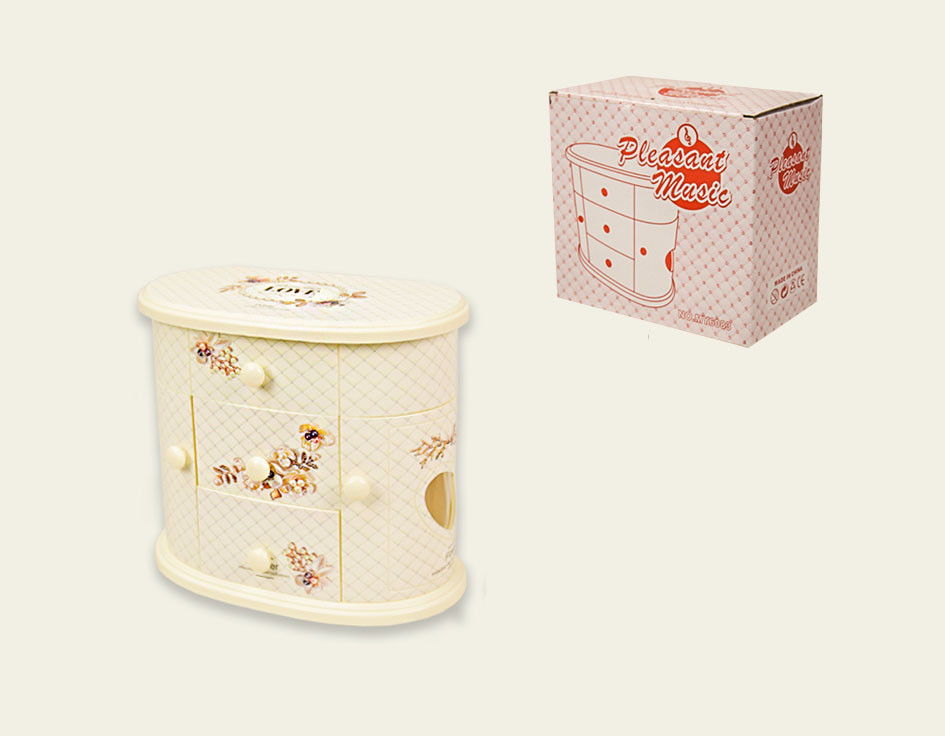 

Шкатулка музыкальная BabyYes MY6083-1Pink разноцветный (bc-by-290601)
