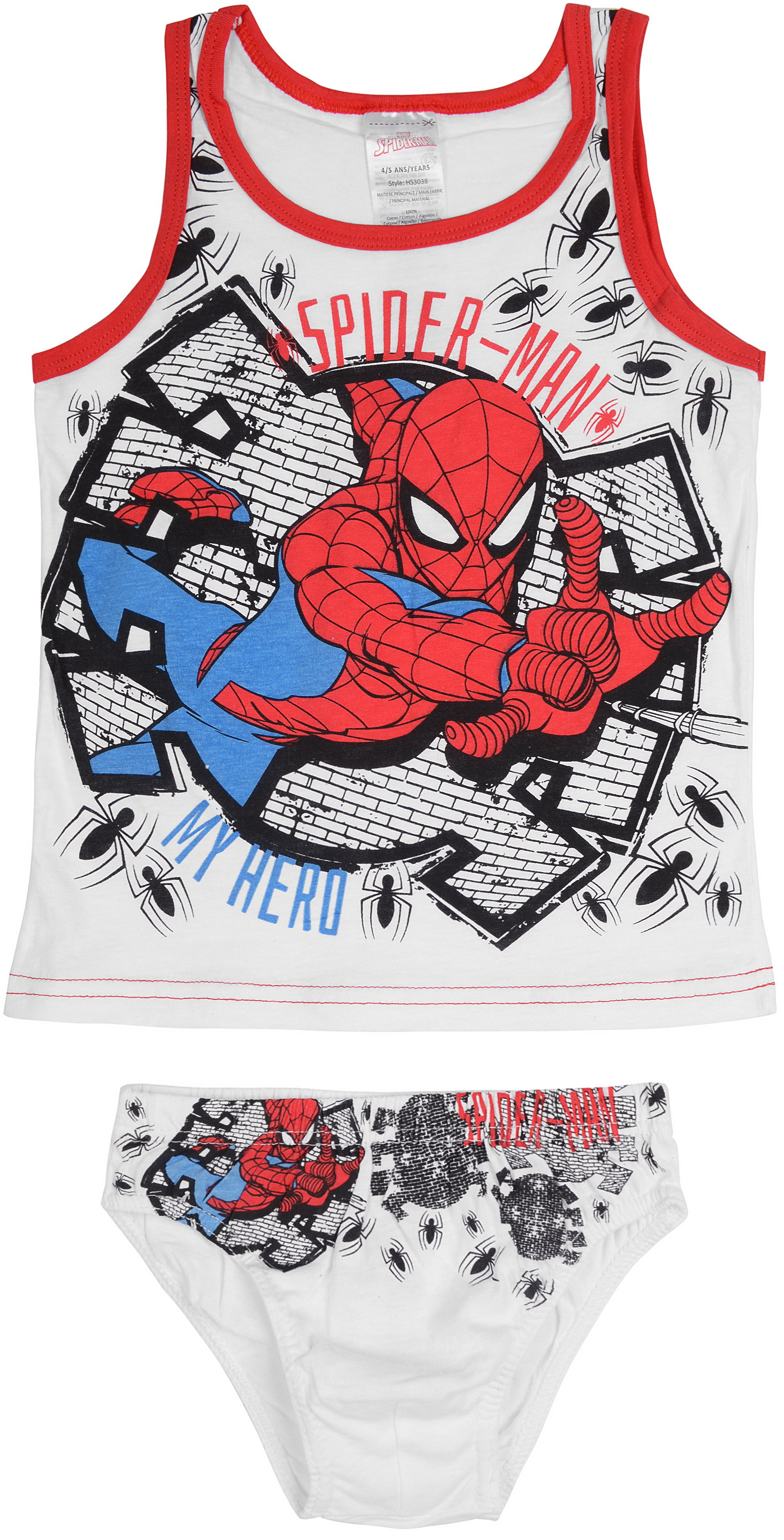 

Майка + трусы Disney Spiderman HS3038 116-128 см White