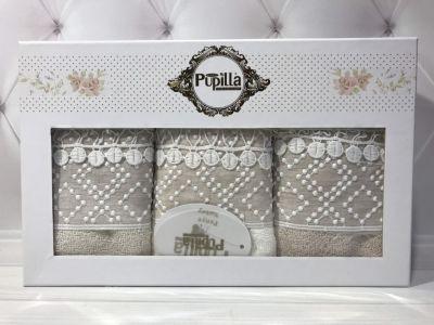 

Набор кухонный полотенец Pupilla Bamboo 3D 3050-10 кружево