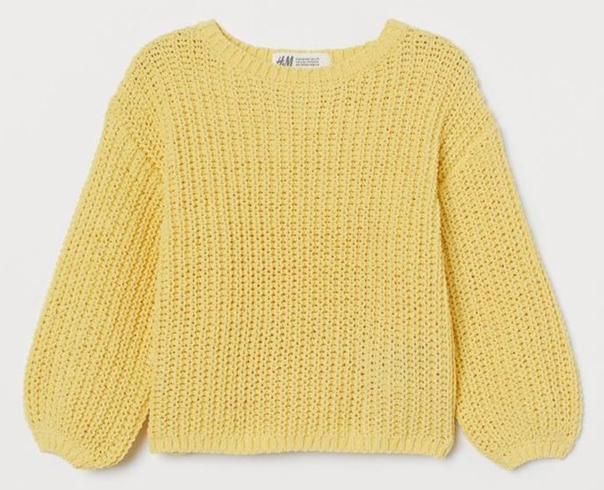 

Джемпер H&M 0800688 1 86 см Желтый