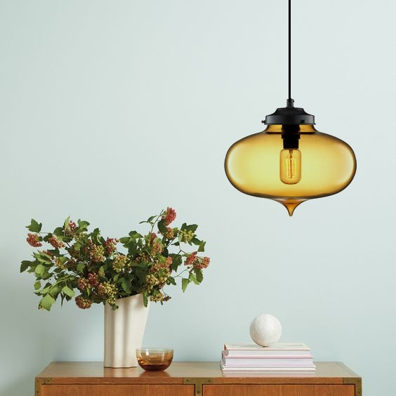 

ПОДВЕС LOFT GLASS AMBER D27/H20