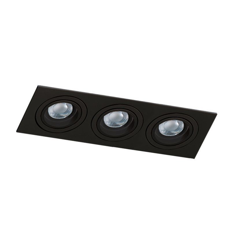 

Точечный светильник Azzardo AZ2440 Caro 3 Square (SN-6813S-BK)