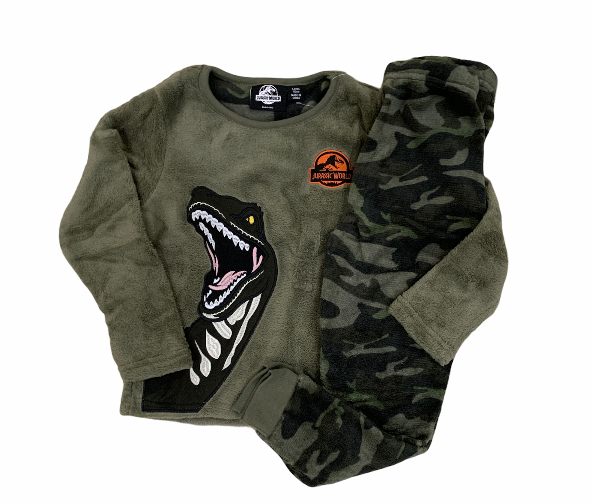 

Детская флисовая пижама для мальчика Primark Dino 110см (JW20001fb9/110)