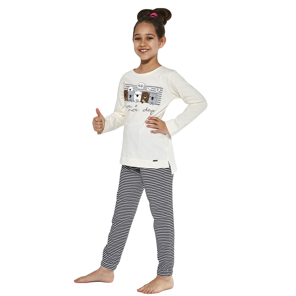 

Комплект домашний для девочки CORNETTE 134-140 ECRU (781/129 Nice Day 2)