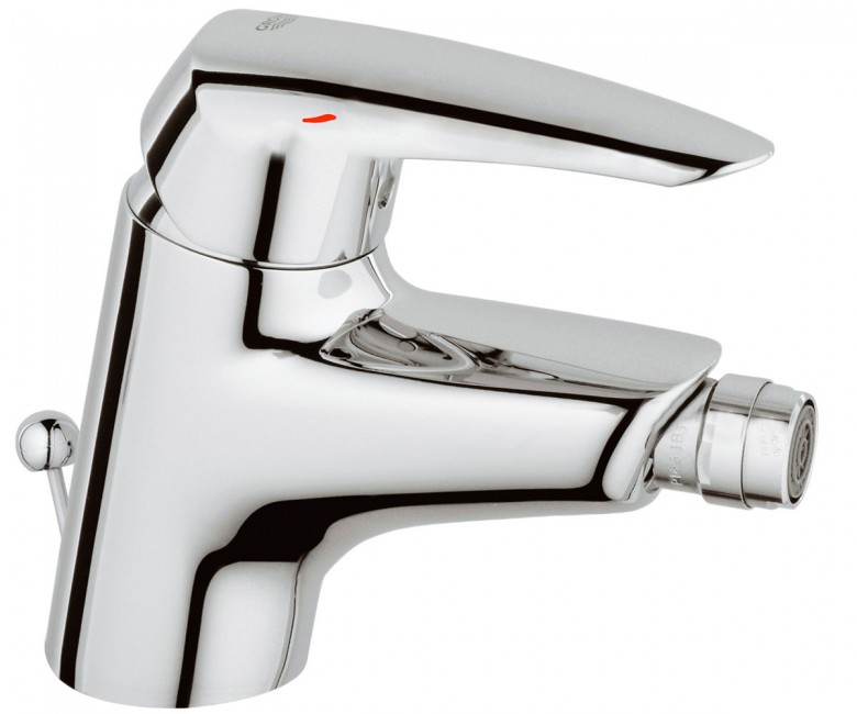 

Смеситель для биде, однорычажный с донным клапаном GROHE EURODISC 33244001 хром (51941)