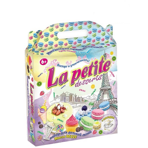 

Набор для лепки La petite desserts большой Strateg 71309 (tsi_102681)